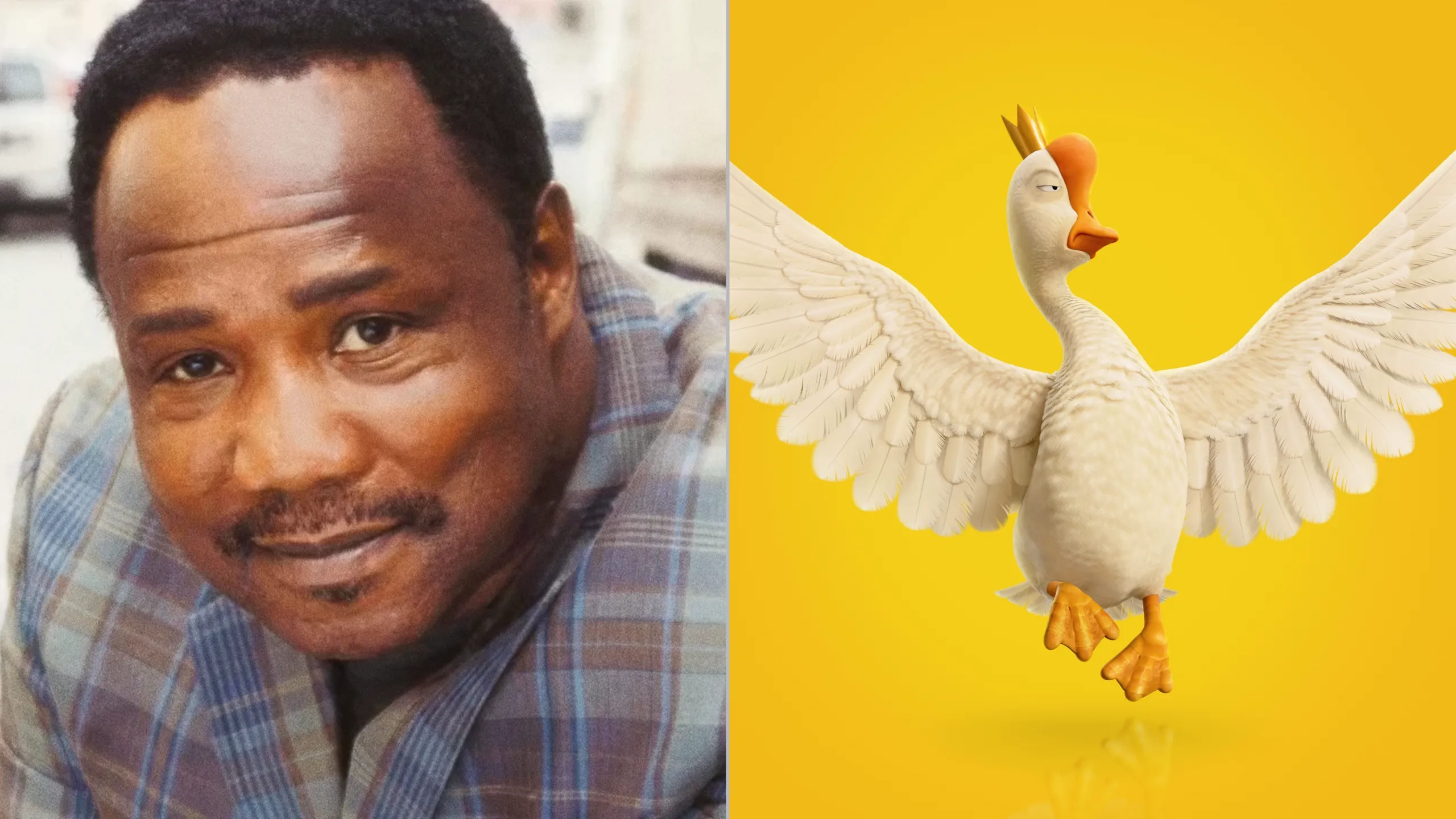 The image features Whitlock Jr., the voice of Bird King in Hoppers, Pixar, Disney+