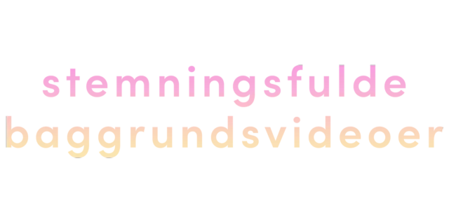 Scenerier: Stemning