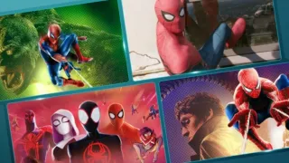 スパイダーマンのキービジュアル4点