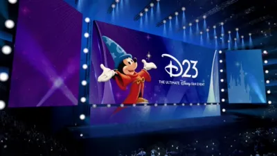 Imagen del auditorio de D23, el principal evento de Disney