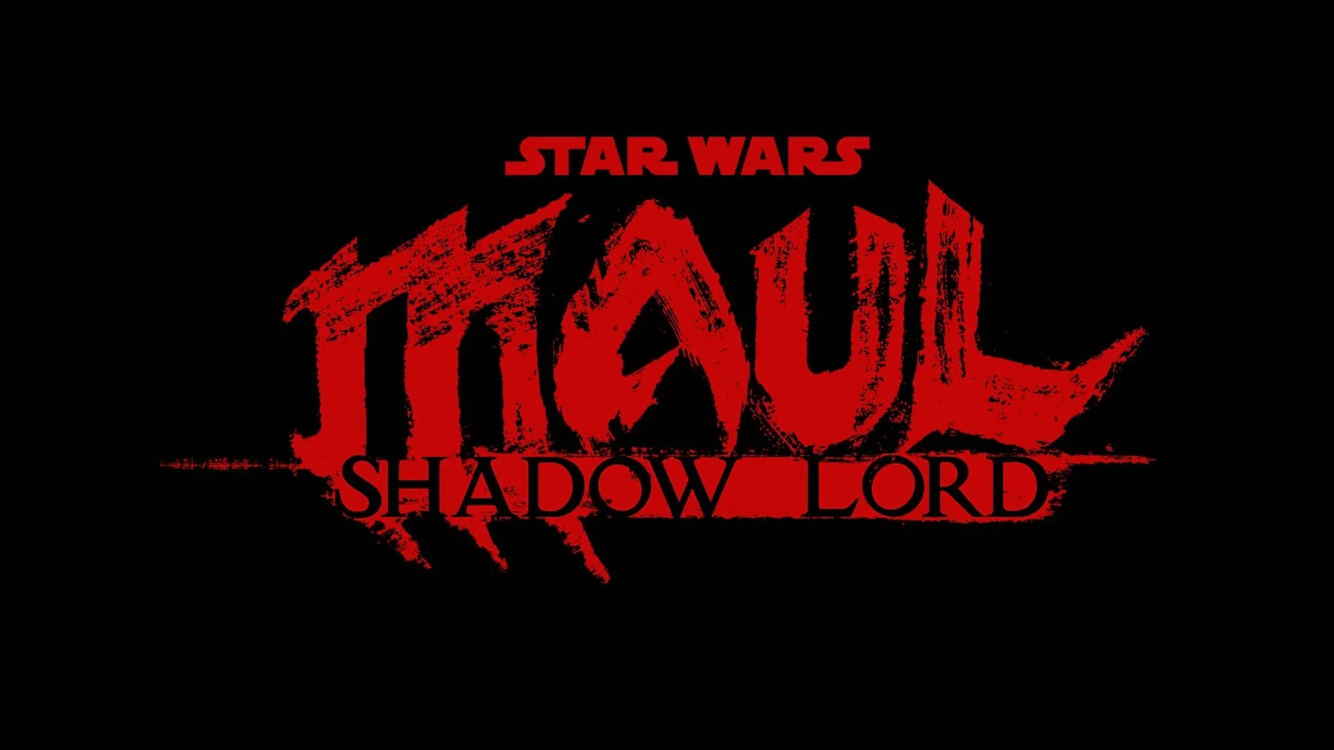 Star Wars: Maul - Shadow Lord logo.