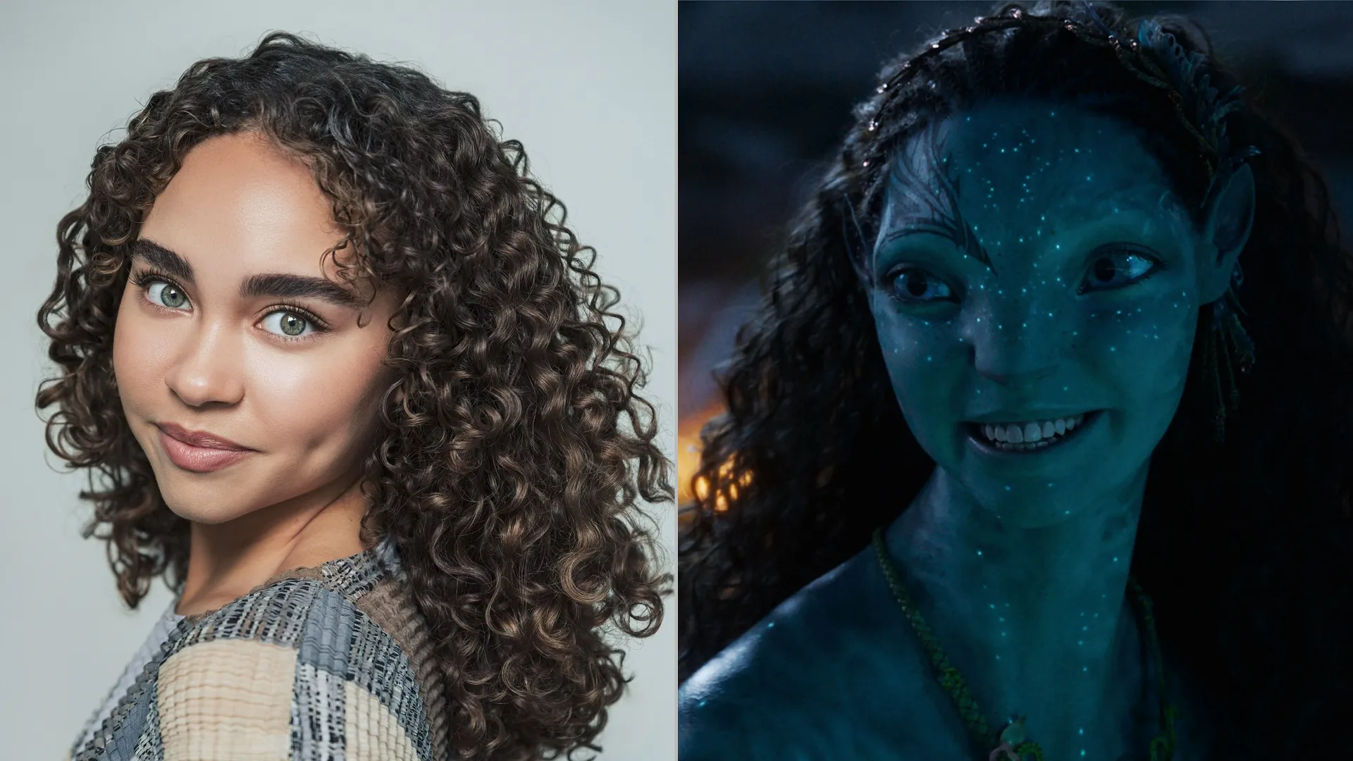 Bailey Bass as Tsireya “Reya” in Avatar: Fire and Ash, 20th Century Studios
