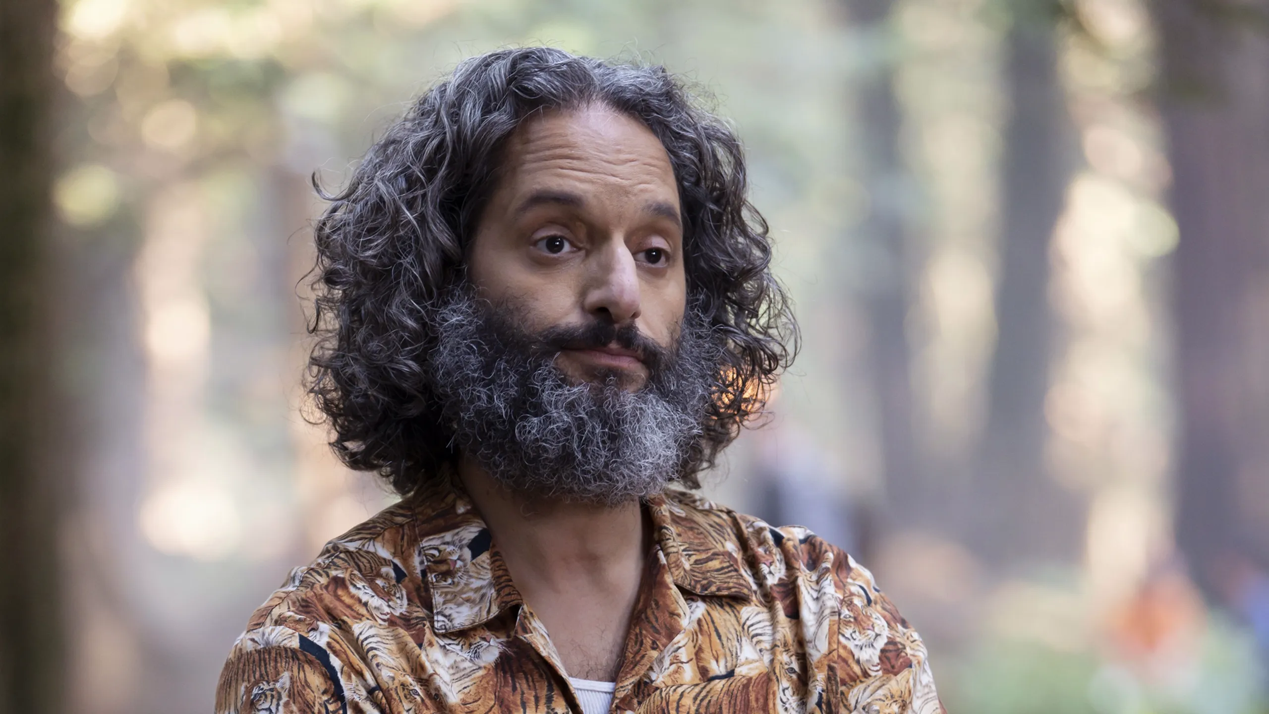 Jason Mantzoukas as Dionysus in the Disney+ series Percy Jackson and the Olympians. 