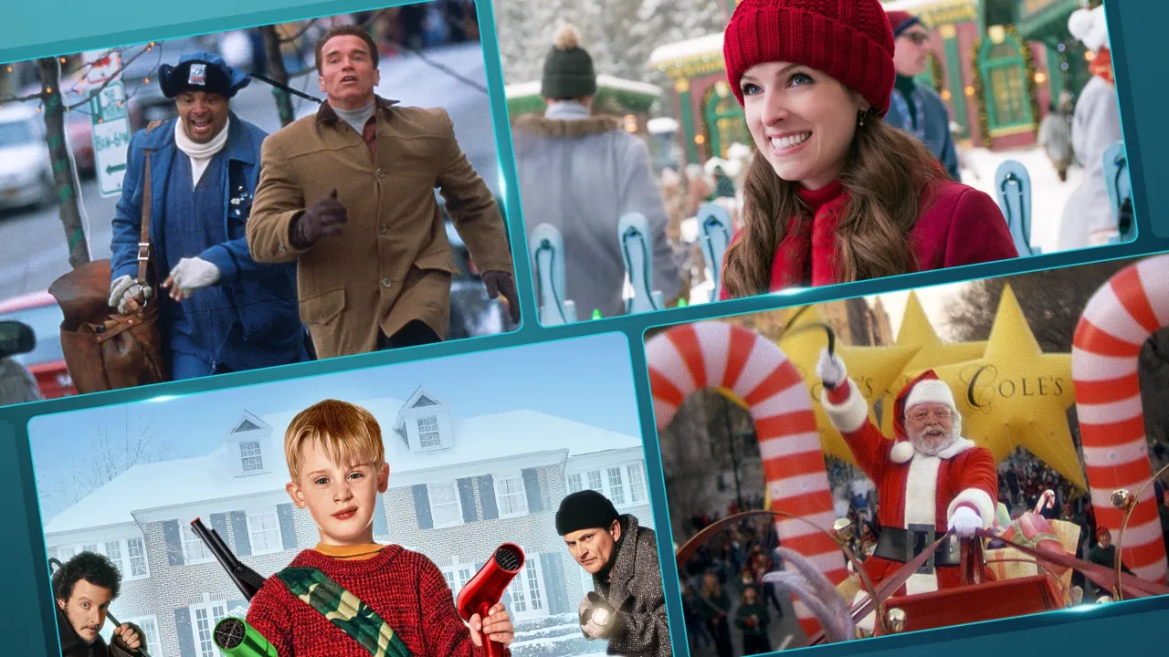 Noelle Kringle (Anna Kendrick) from Noelle, Kris Kringle (Richard Attenborough) from Miracle on 34th Street, and  Kevin McCallister (Macauley Culkin) from Home Alone