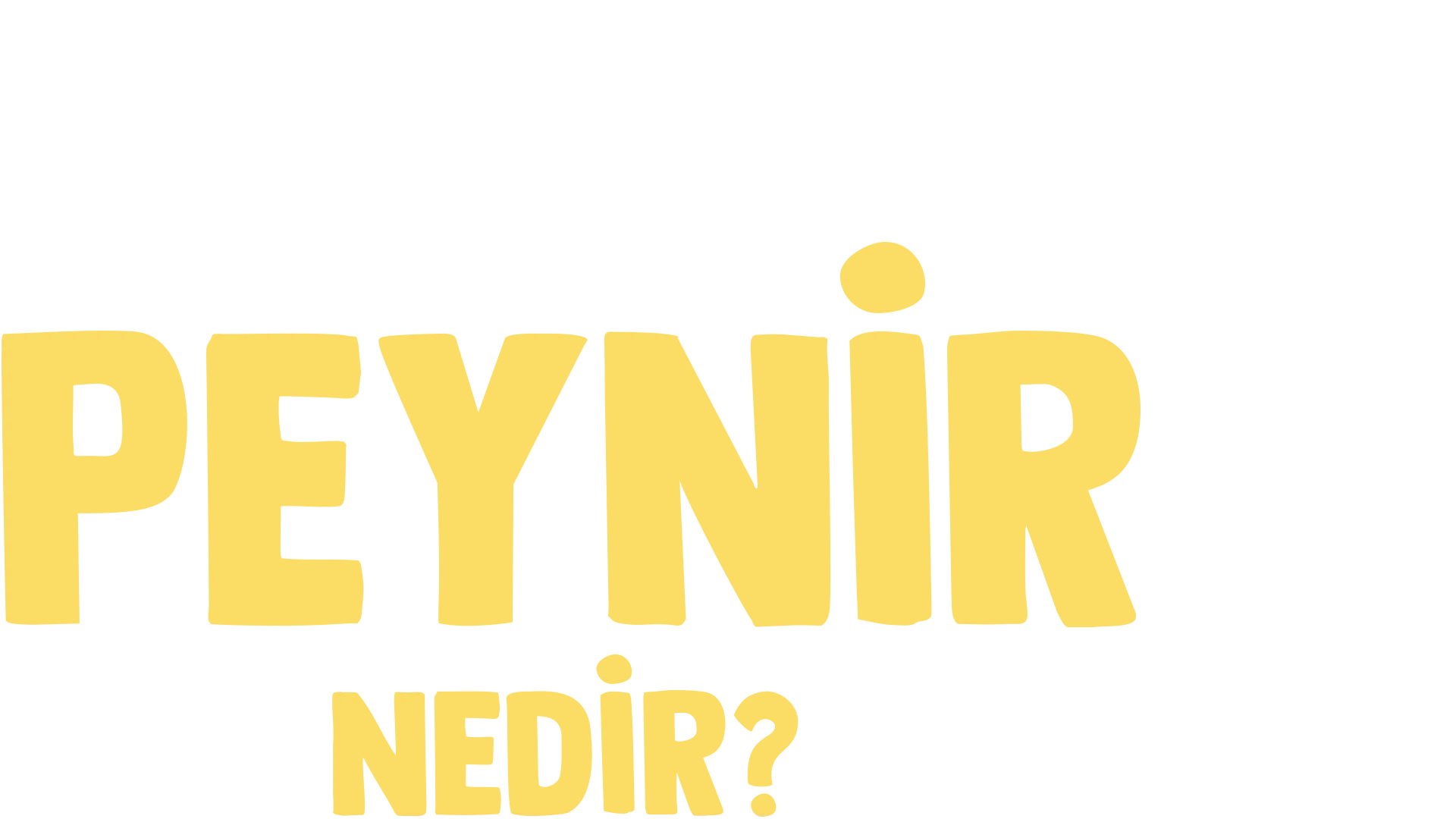 Forky Soruyor: Peynir Nedir?