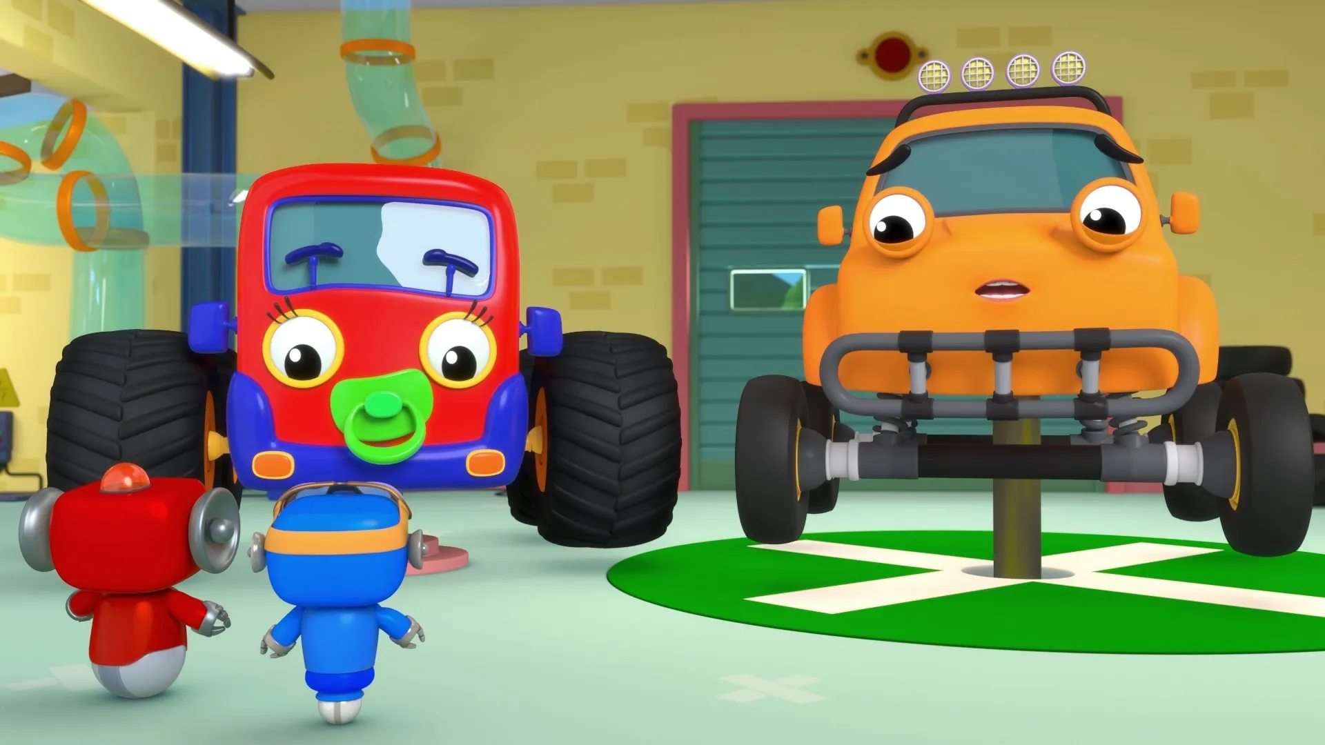 thumbnail - 1. évad 21. rész: Baby Truck és Monster Truck kalandja