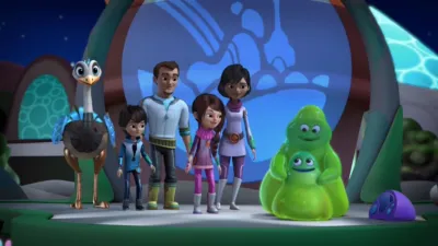 thumbnail - S2:E13 Blackout on Bloppsburgh / The Robot Thief