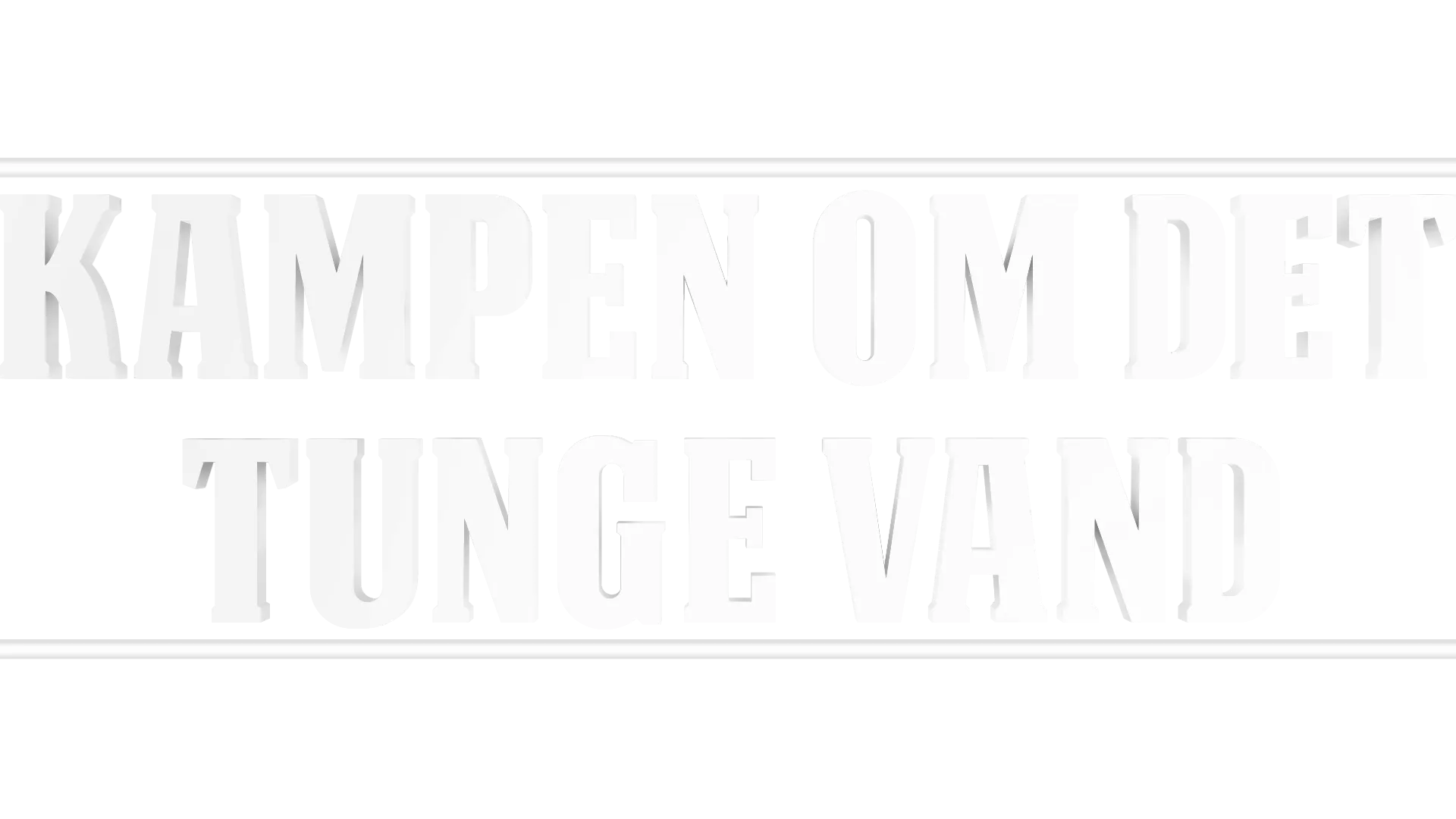 Kampen om tungtvannet