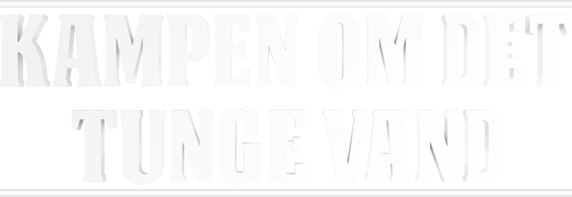 Kampen om tungtvannet