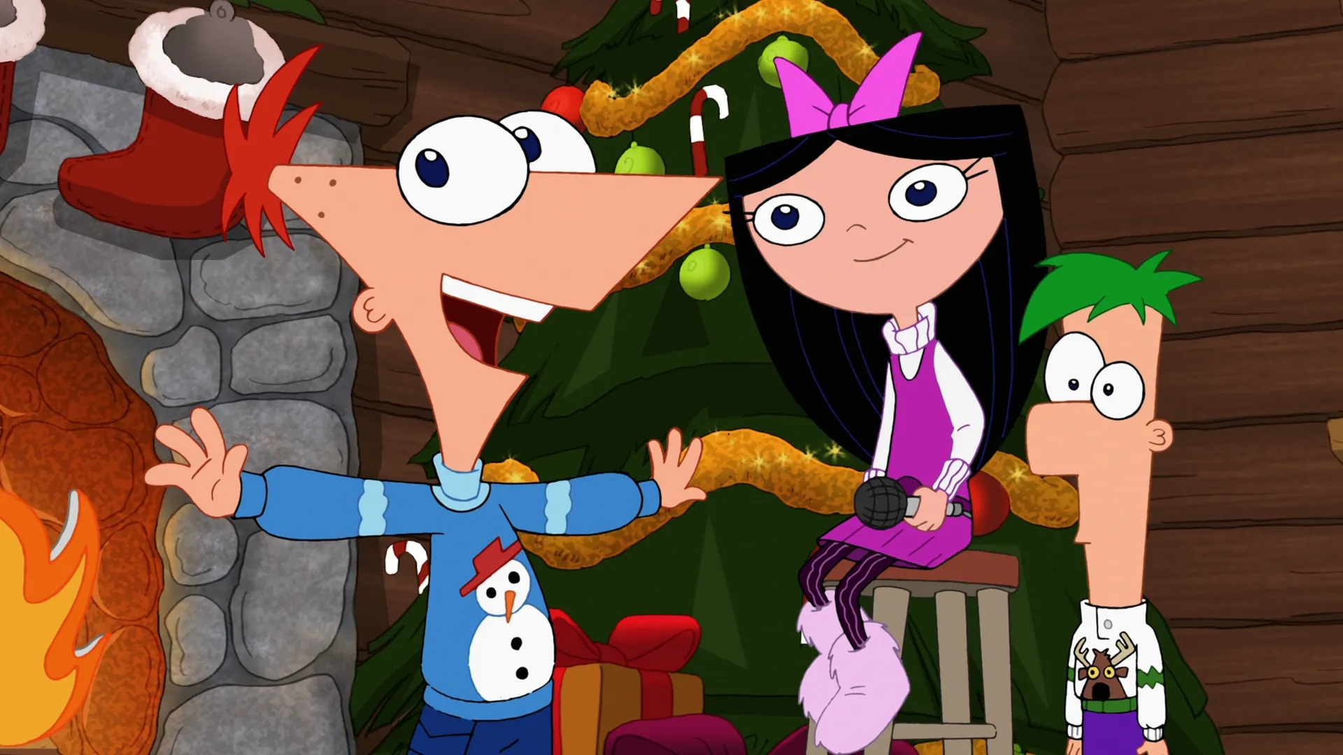 thumbnail - S3:E17 A Phineas and Ferb Family Christmas / S'Winter