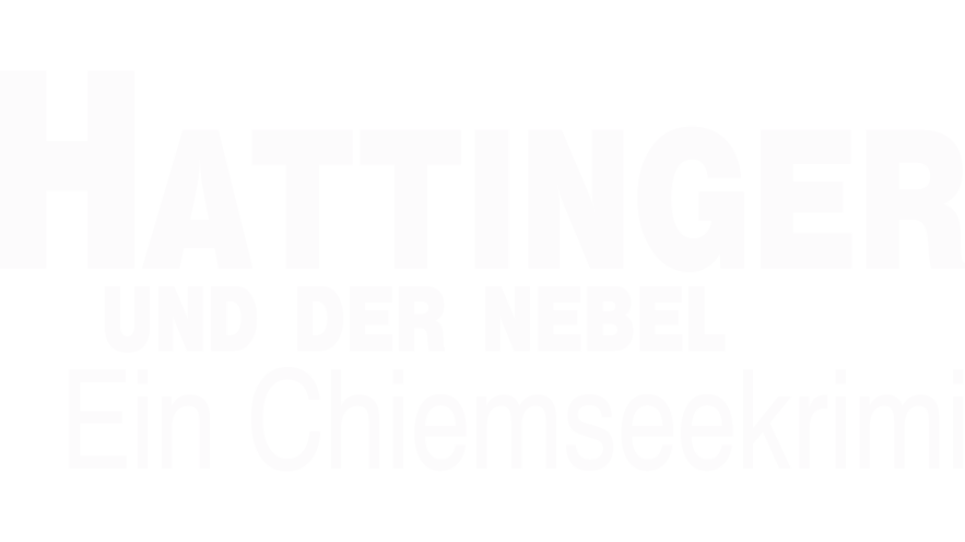 Hattinger und der Nebel - Ein Chiemseekrimi