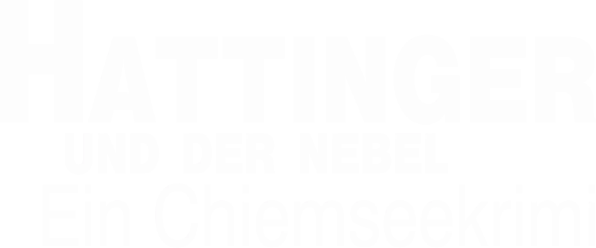 Hattinger und der Nebel - Ein Chiemseekrimi