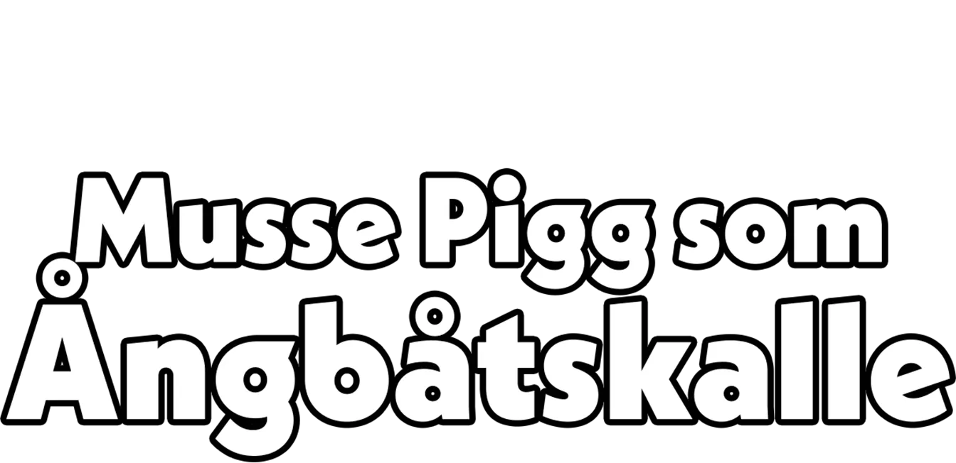 Musse Pigg som Ångbåtskalle