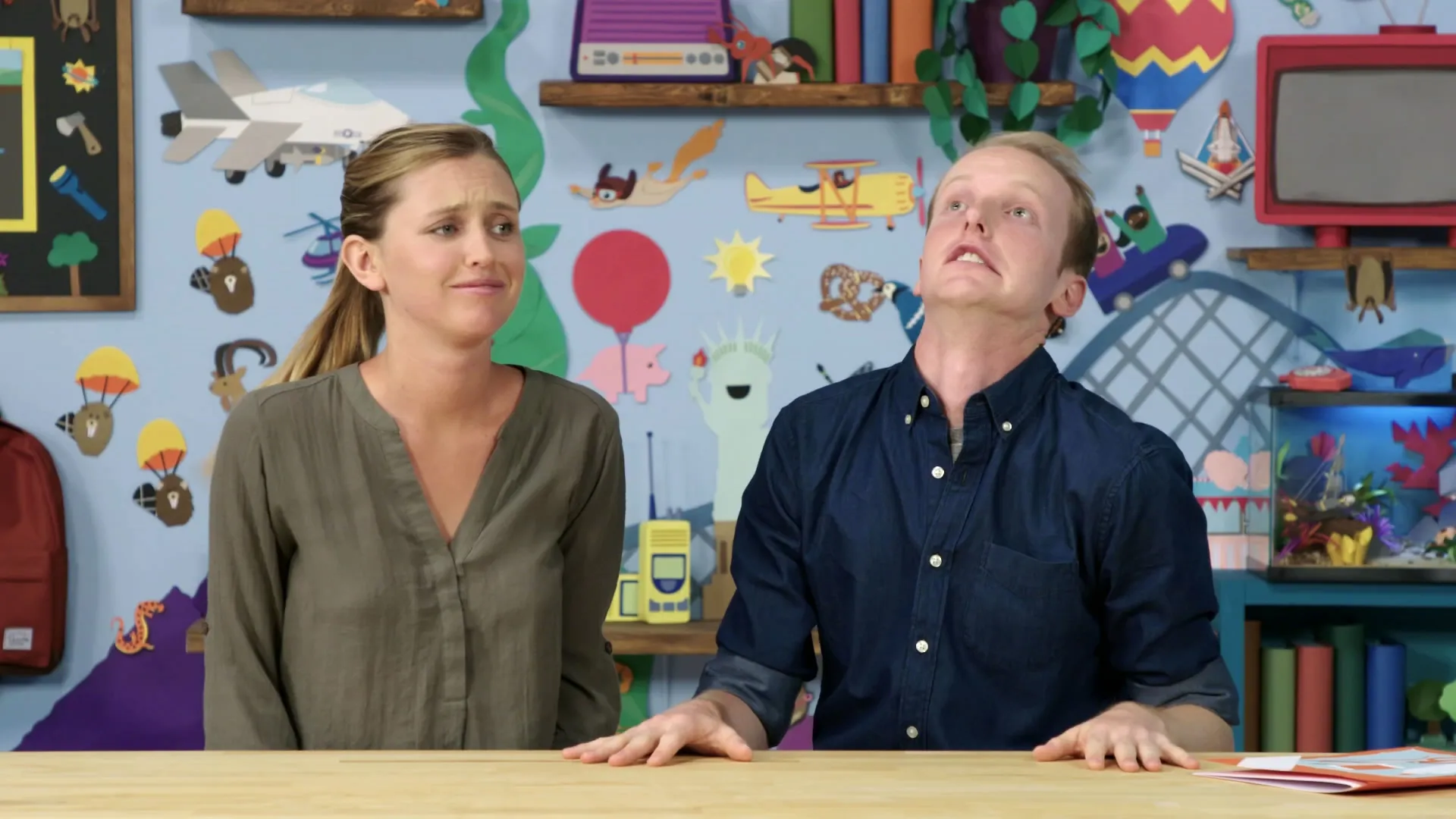 thumbnail - S1:E10 Funniest Moments on the Set of “Weird But True!”