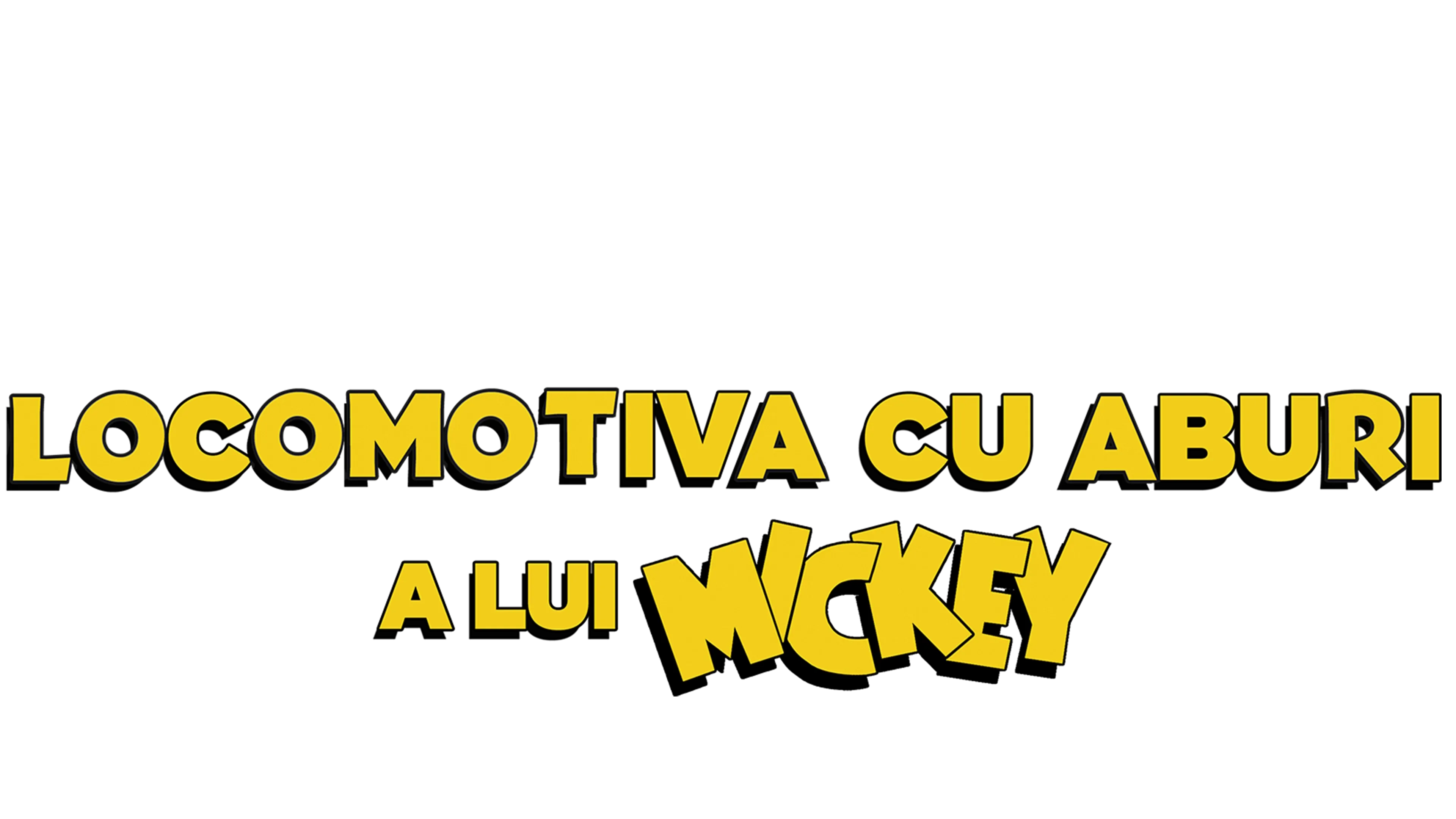 Locomotiva Cu Aburi A Lui Mickey