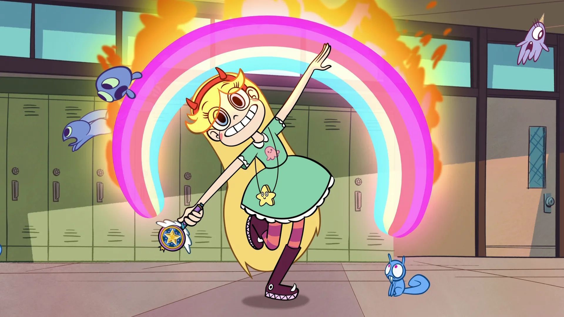 thumbnail - S1:E1 Star Comes to Earth / Party with a Pony