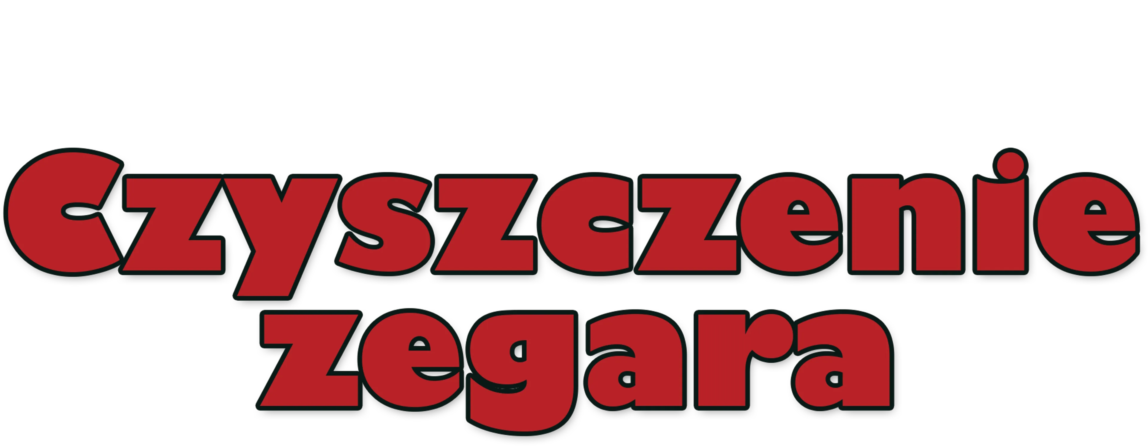 Czyszczenie zegara