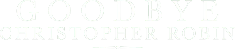 Goodbye Christopher Robin