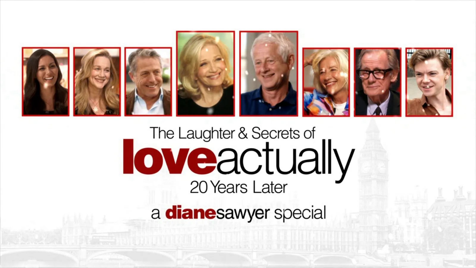 thumbnail - The Laughter & Secrets of Love Actually: 20 Years Later -- A Diane Sawyer Special 