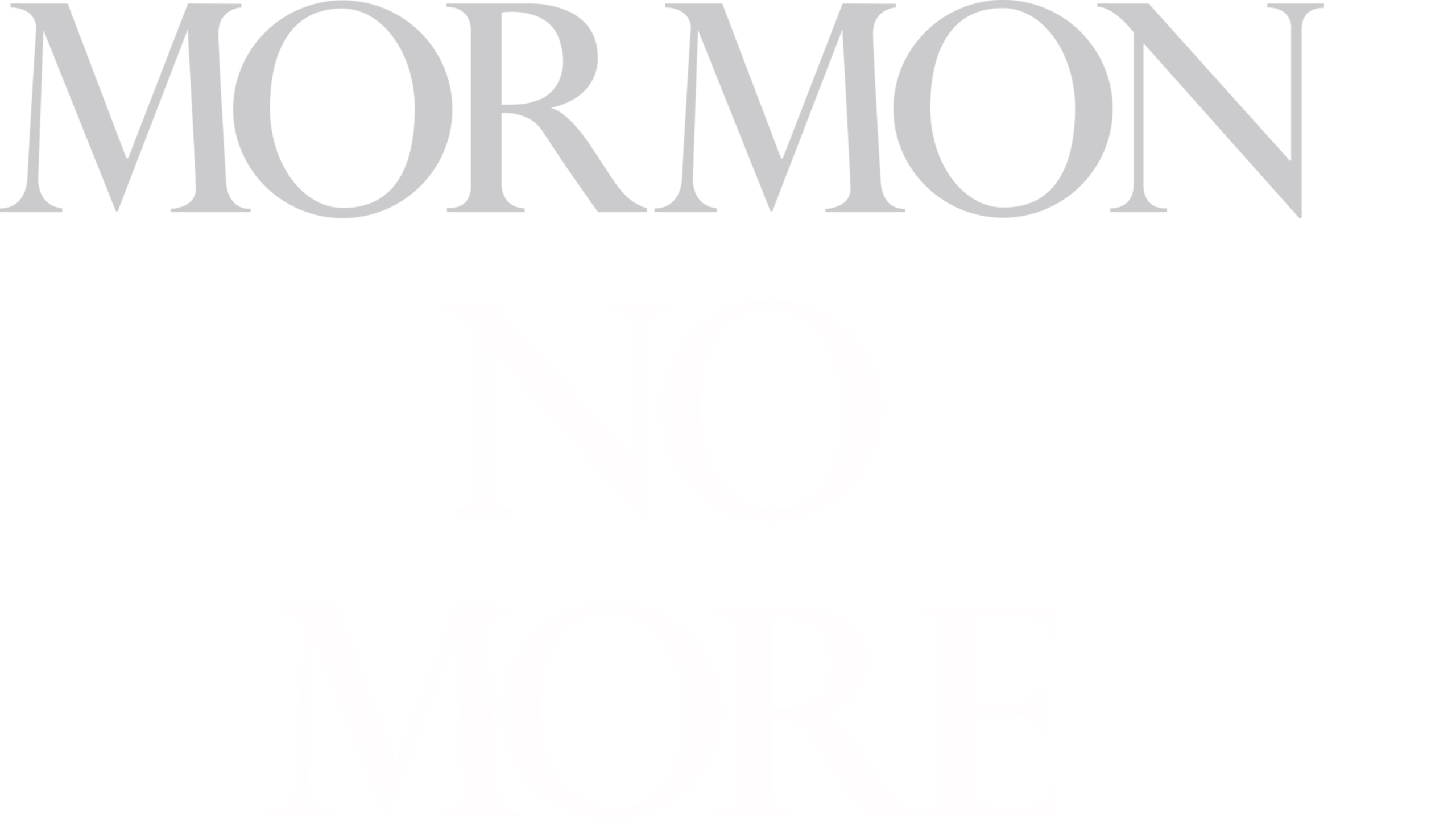 Mormon No More