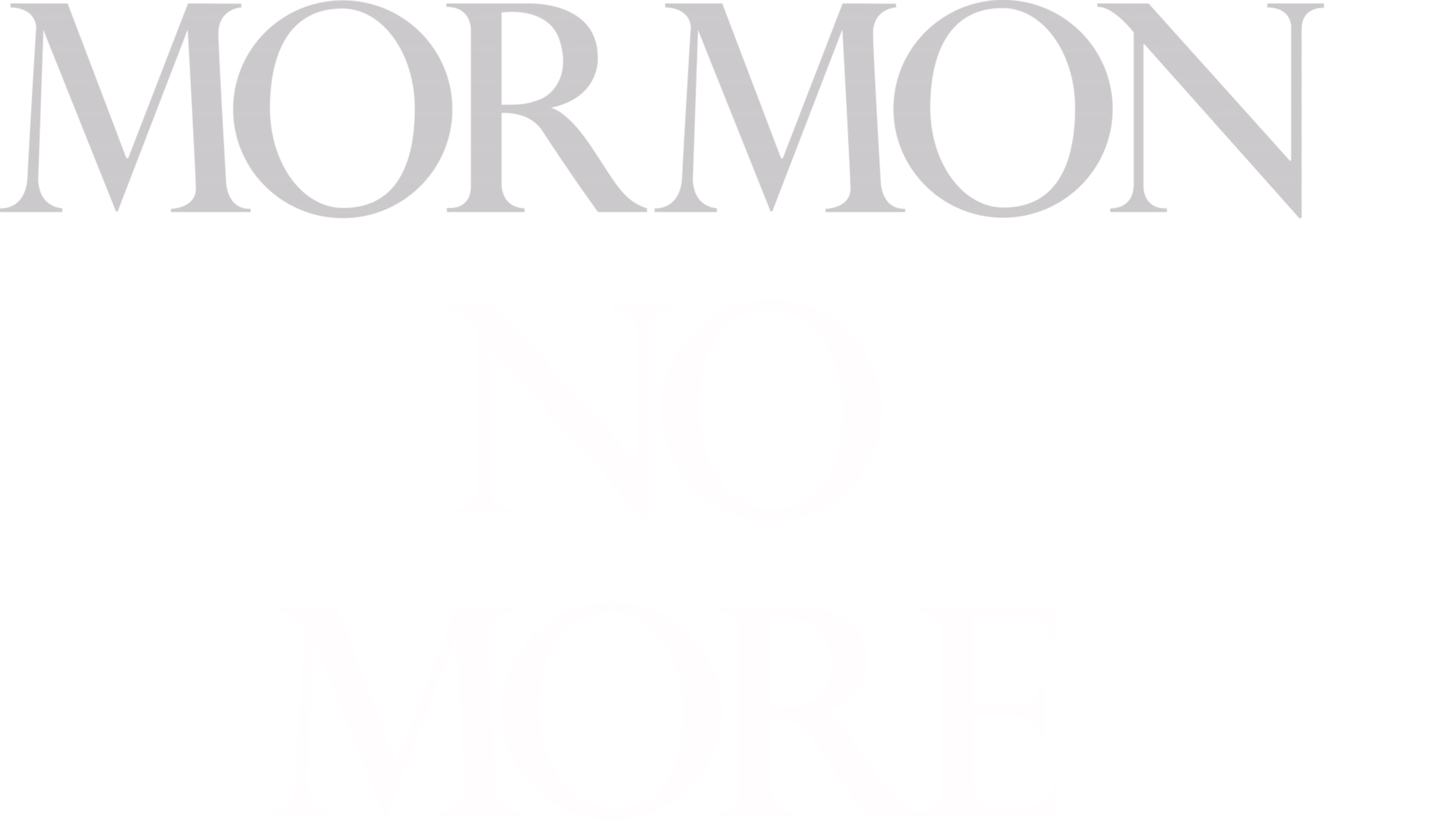 Mormon No More