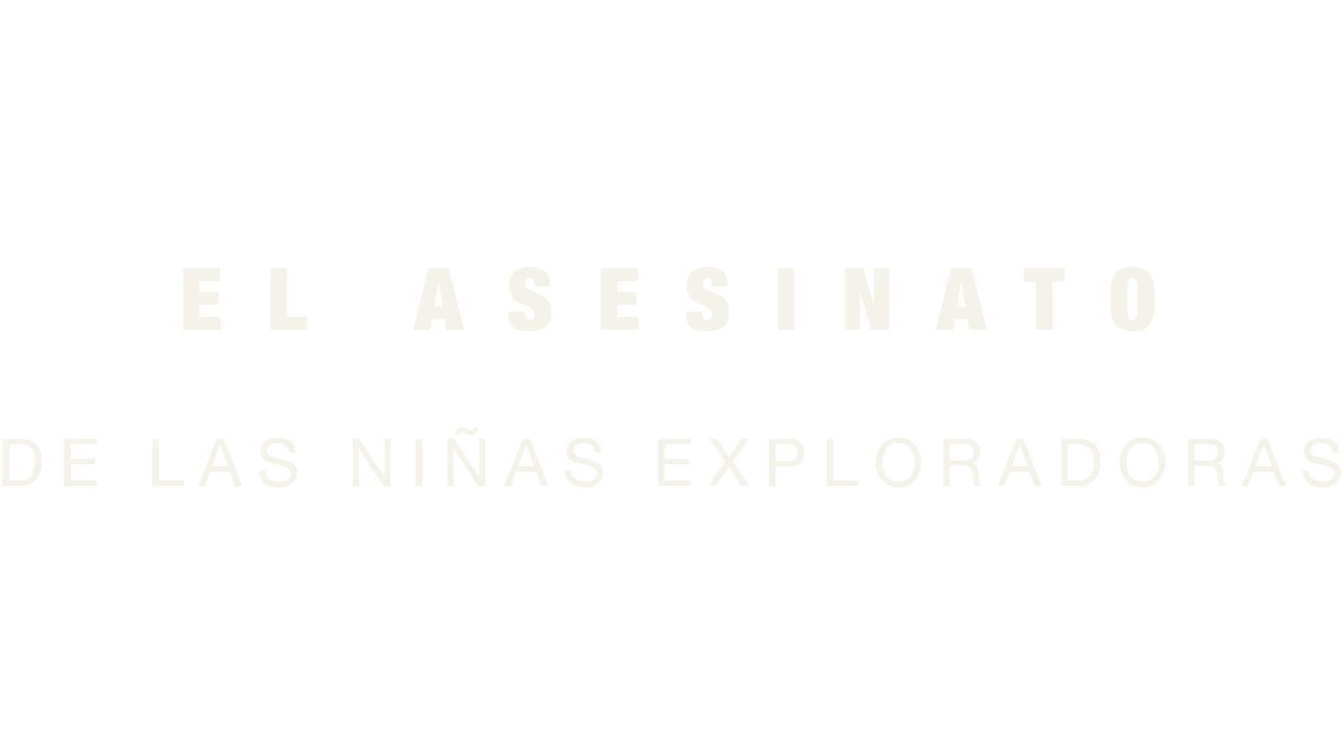 El asesinato de las niñas exploradoras