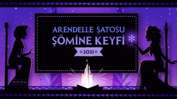 thumbnail - Arendelle Şatosu Şömine Keyfi