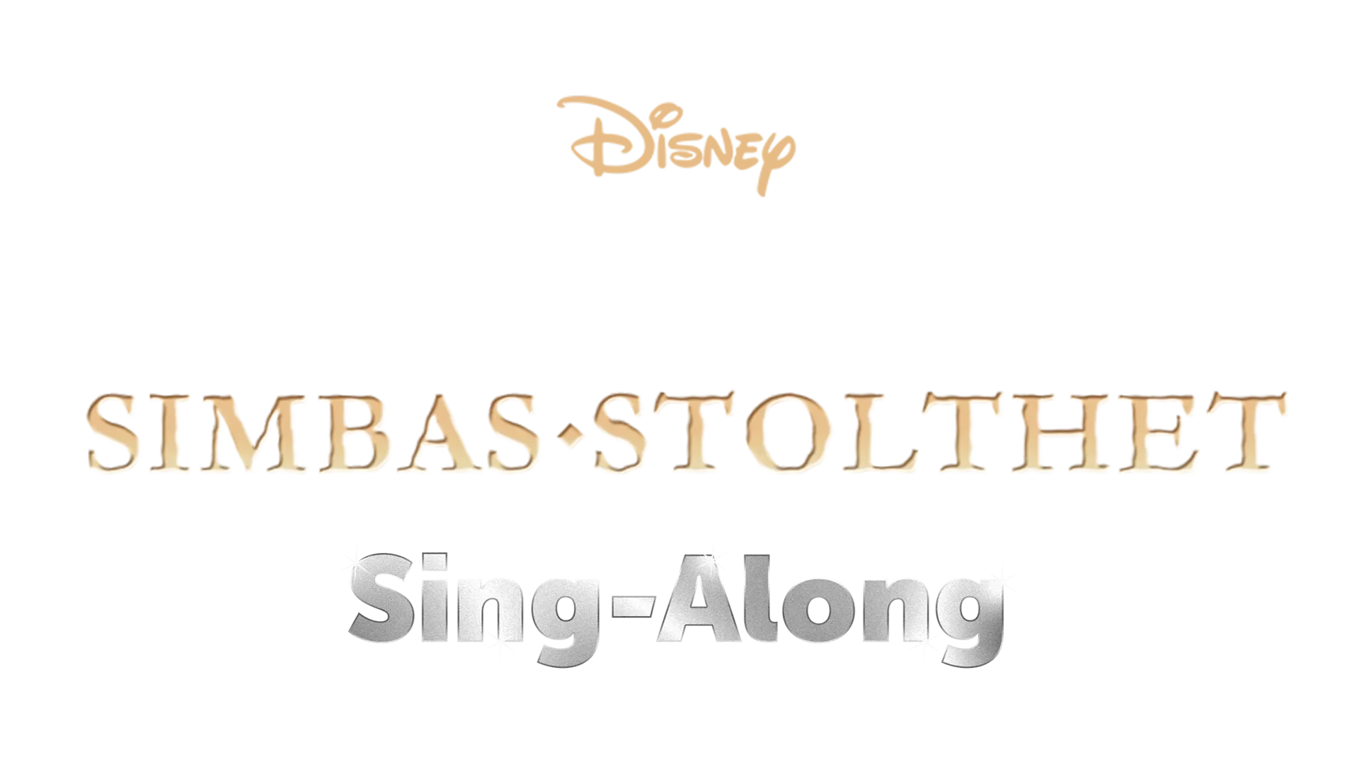 Løvenes konge 2: Simbas stolthet  Sing-Along