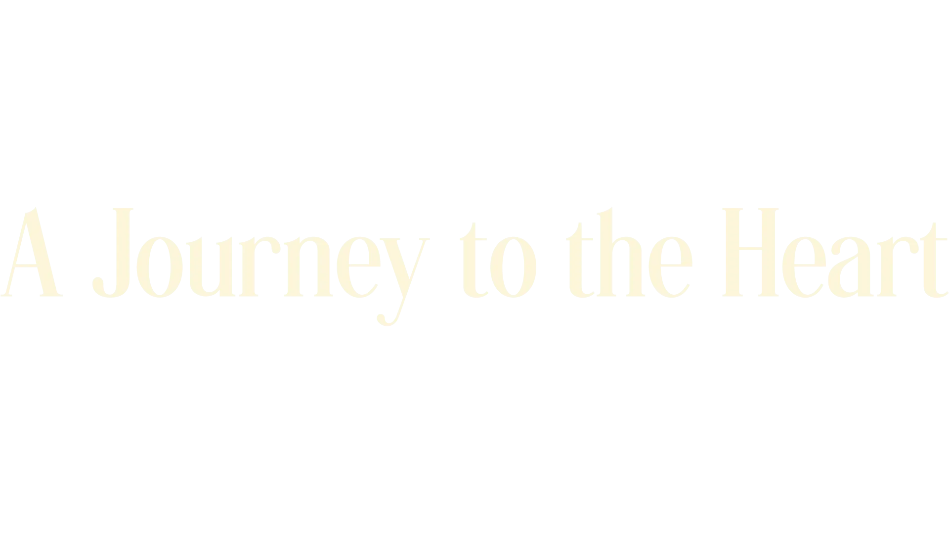 A Journey to the Heart