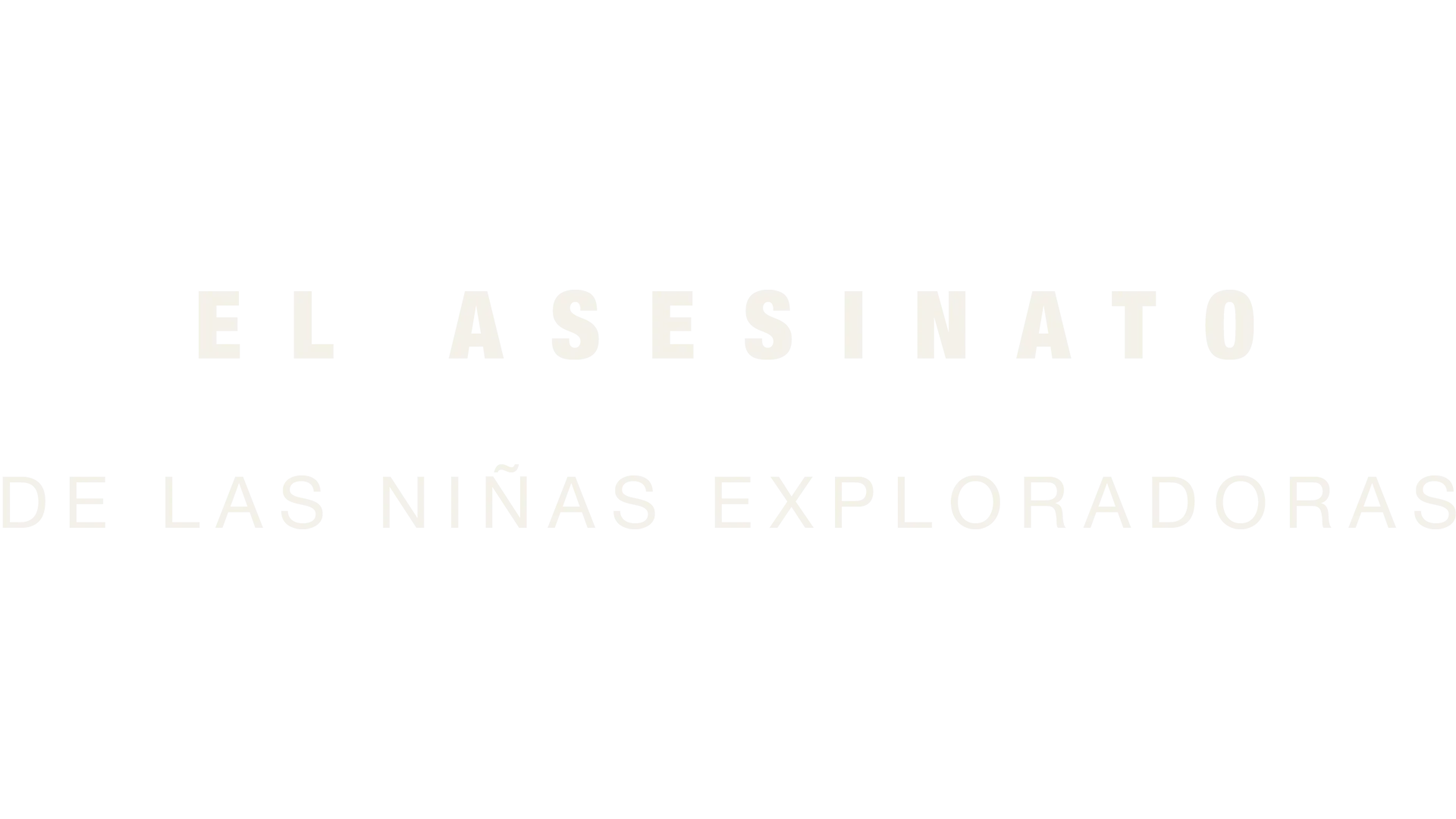 El asesinato de las niñas exploradoras