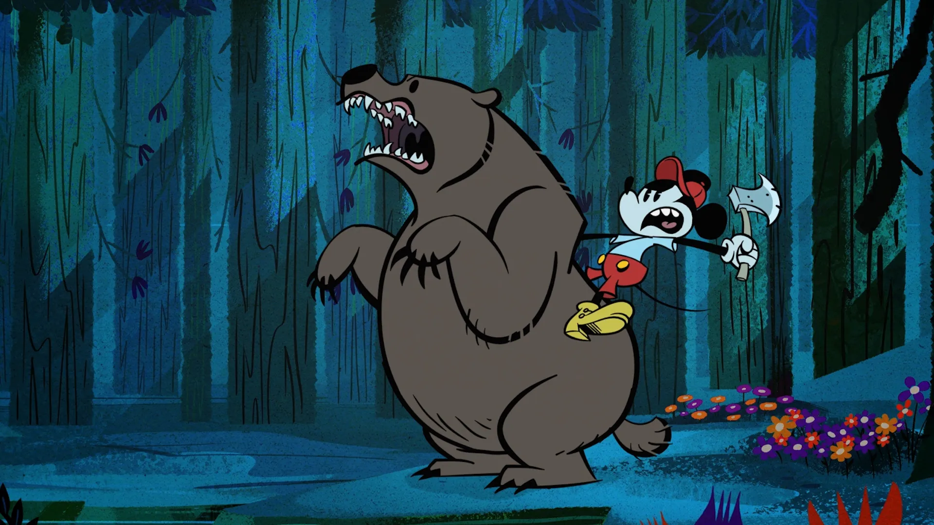 thumbnail - S3:E10 Mickey Mouse dans Comme autrefois