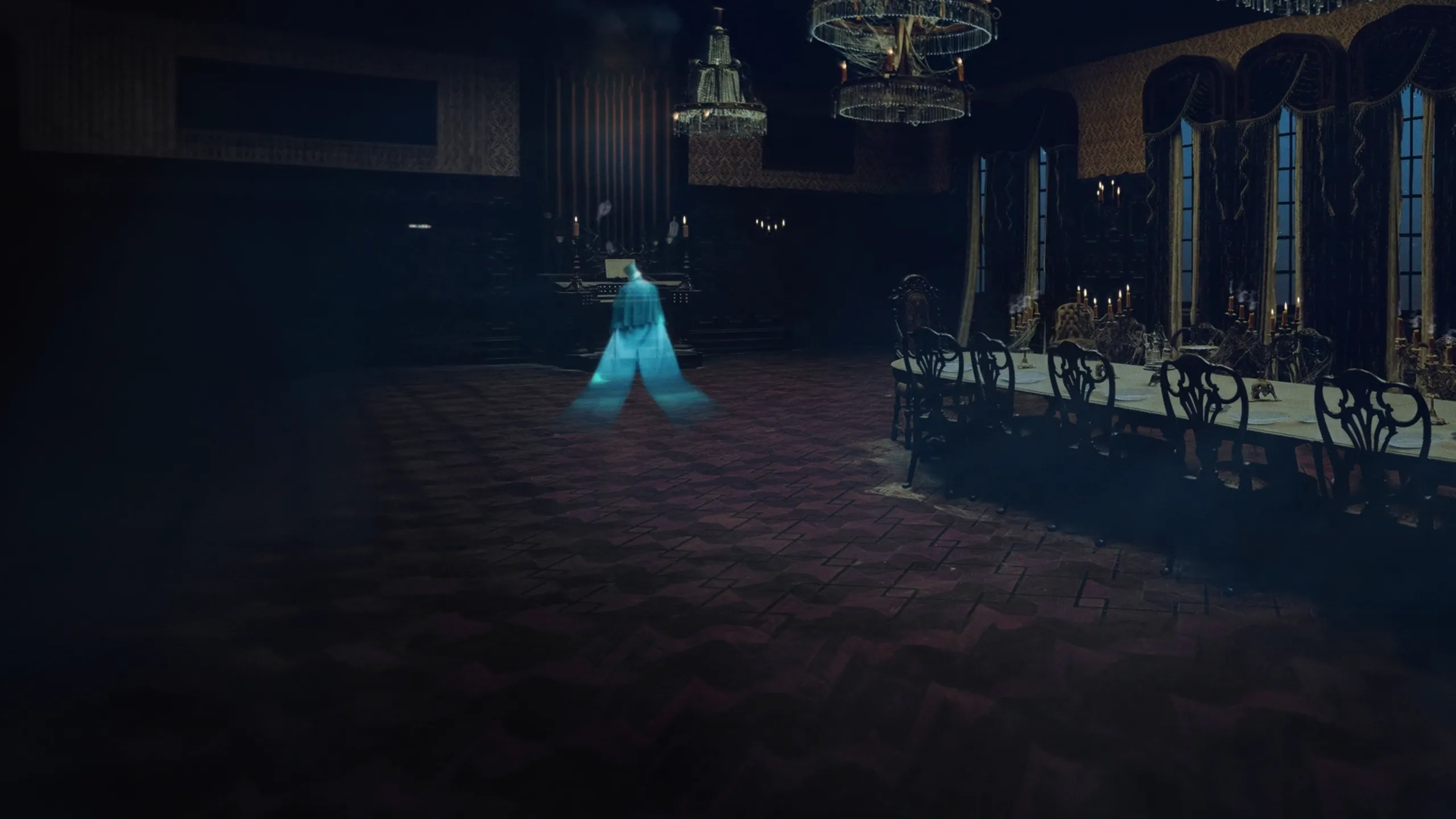 Haunted Mansion Swinging Wake