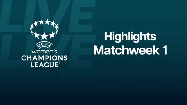 thumbnail - UEFA Women's Champions League: 1. forduló, összefoglaló