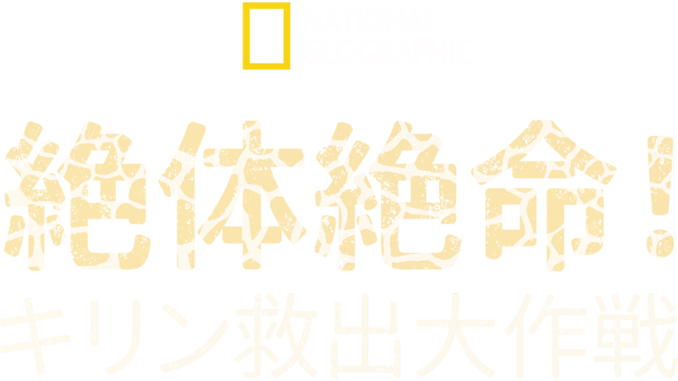 絶体絶命！キリン救出大作戦