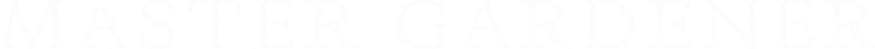 Master Gardener