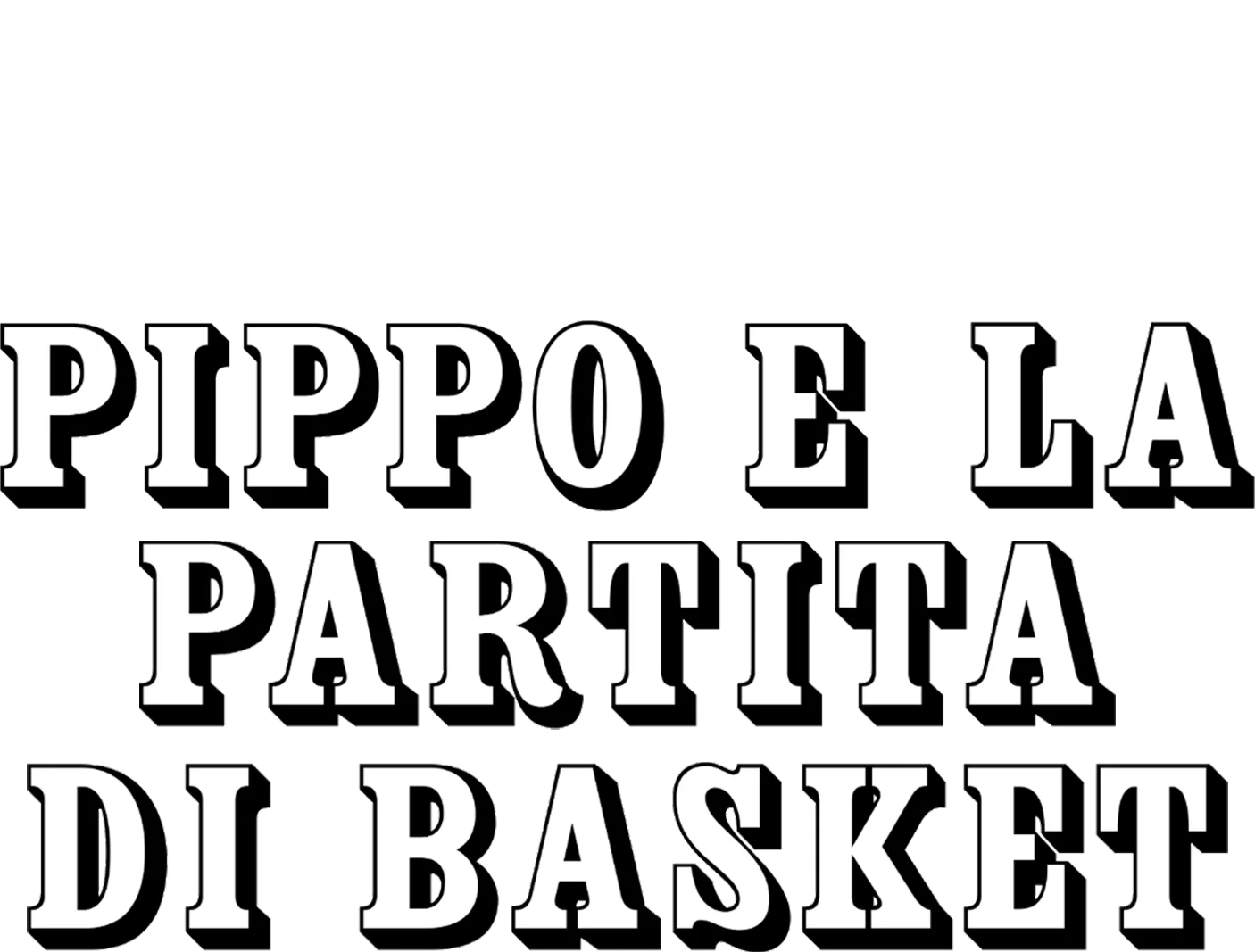 Pippo e la partita di basket