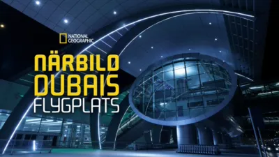 Närbild Dubais flygplats