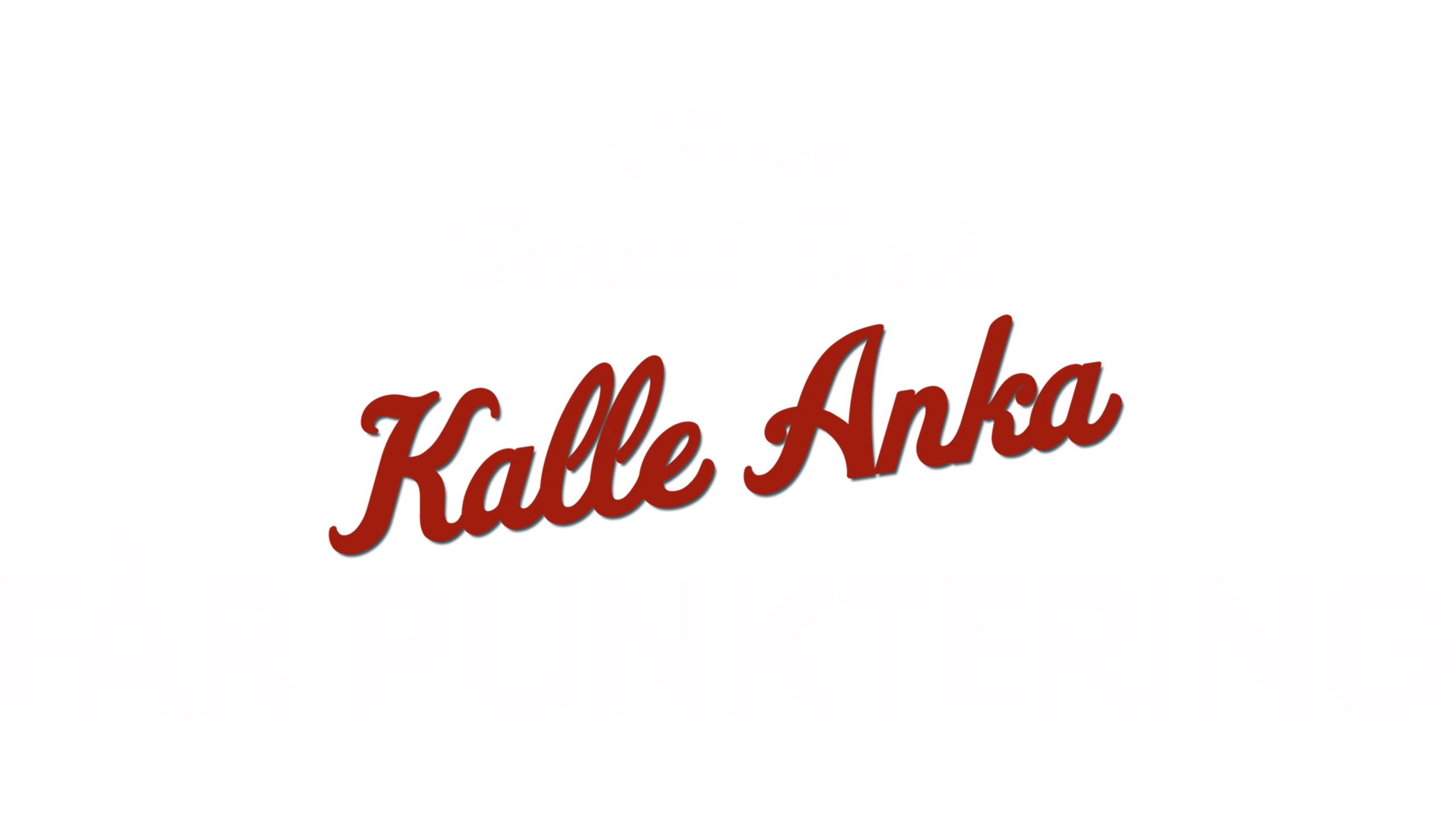Kalle Anka får punktering