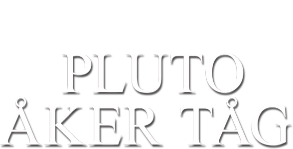 Pluto åker tåg