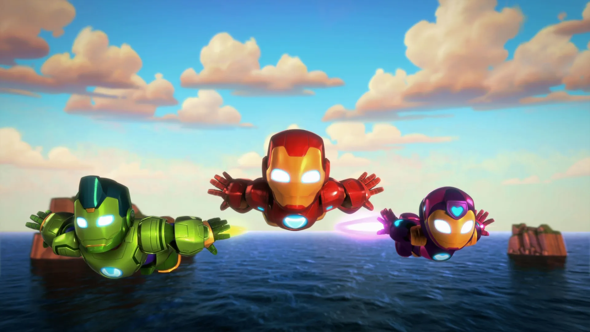thumbnail - S1:E13 Iron Hulk and the Bees / Fly Away Iron Friends