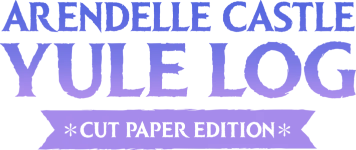Arendelle Castle Yule Log: Cut Paper Edition