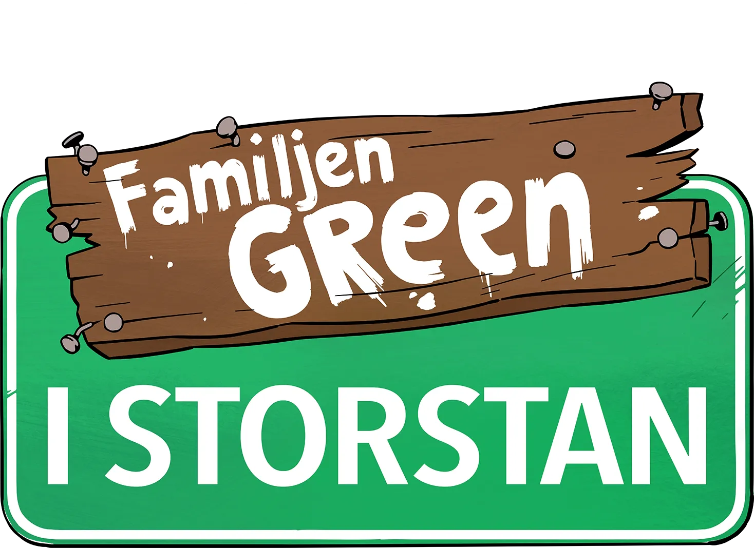 Familjen Green i storstan