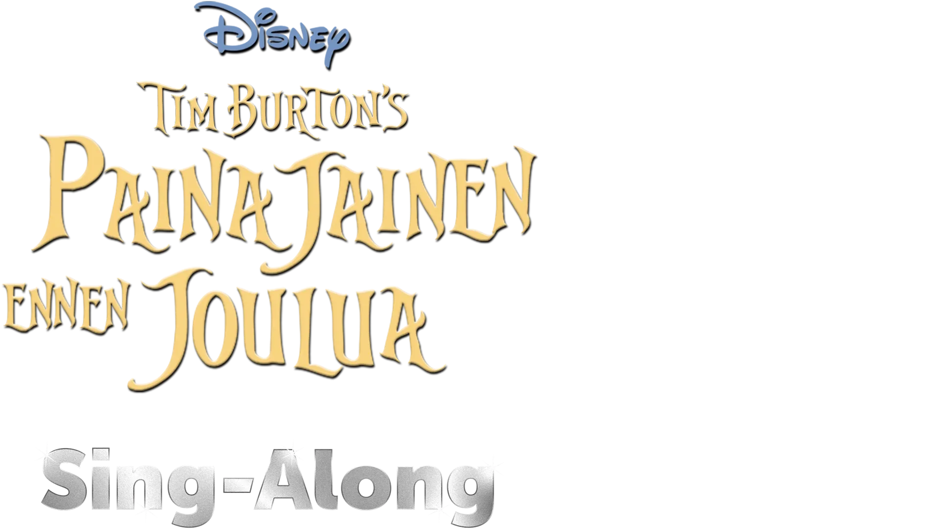 Tim Burton's Painajainen ennen joulua  Sing-Along