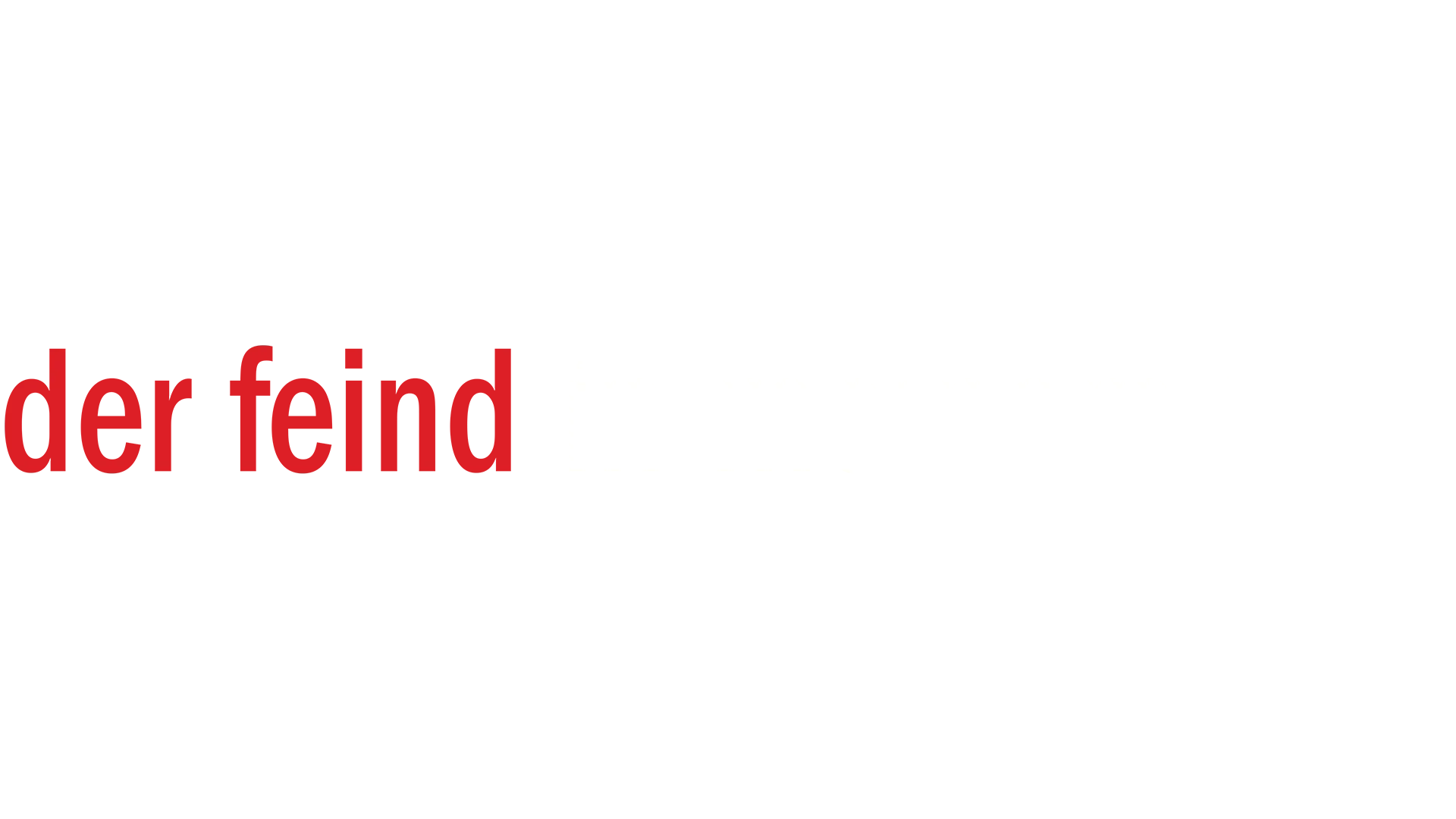 Der Feind in meinem Bett