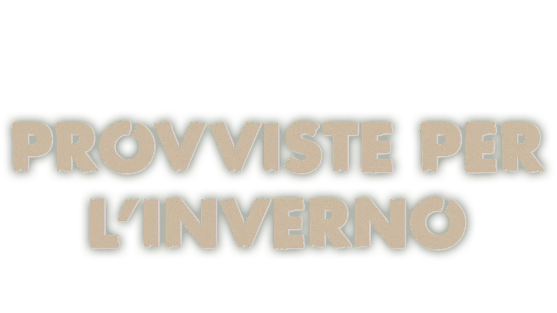 Provviste per l’inverno