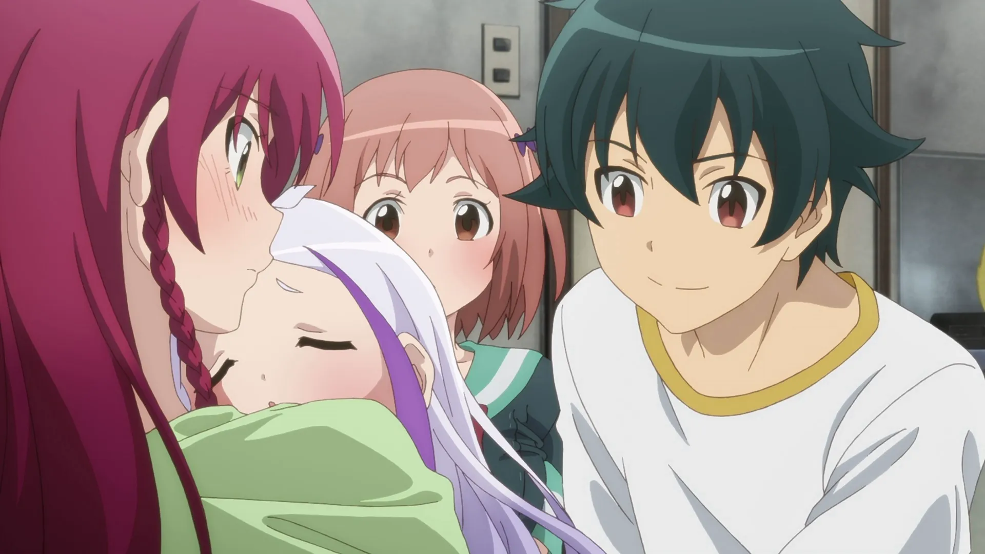 thumbnail - S2:E2 (Sub) The Devil and the Hero Inconceivably Become Parents