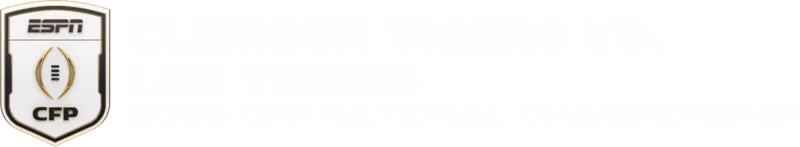 2020 CFP National Championship: Clemson vs. LSU