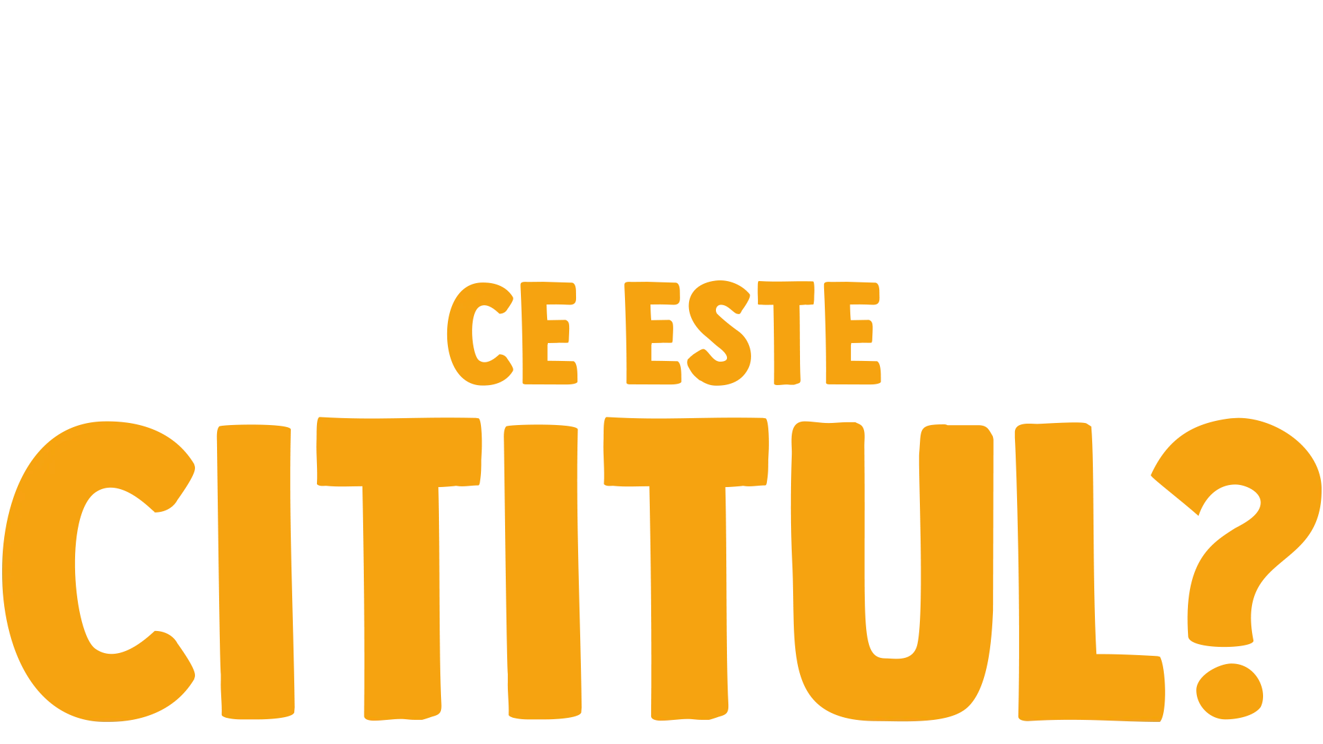Întrebările lui Furchi: ce este cititul?