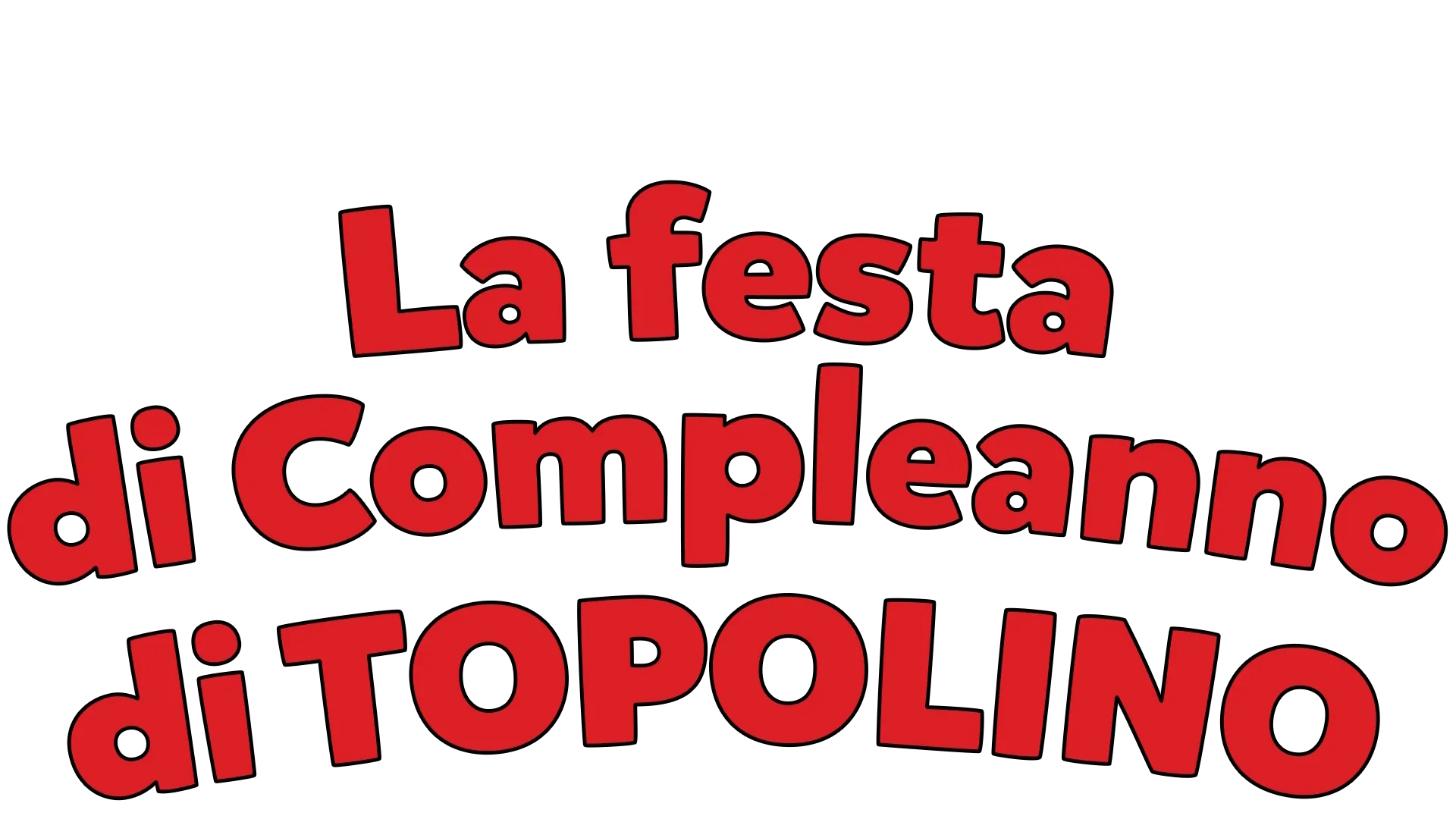 La festa di Compleanno di Topolino
