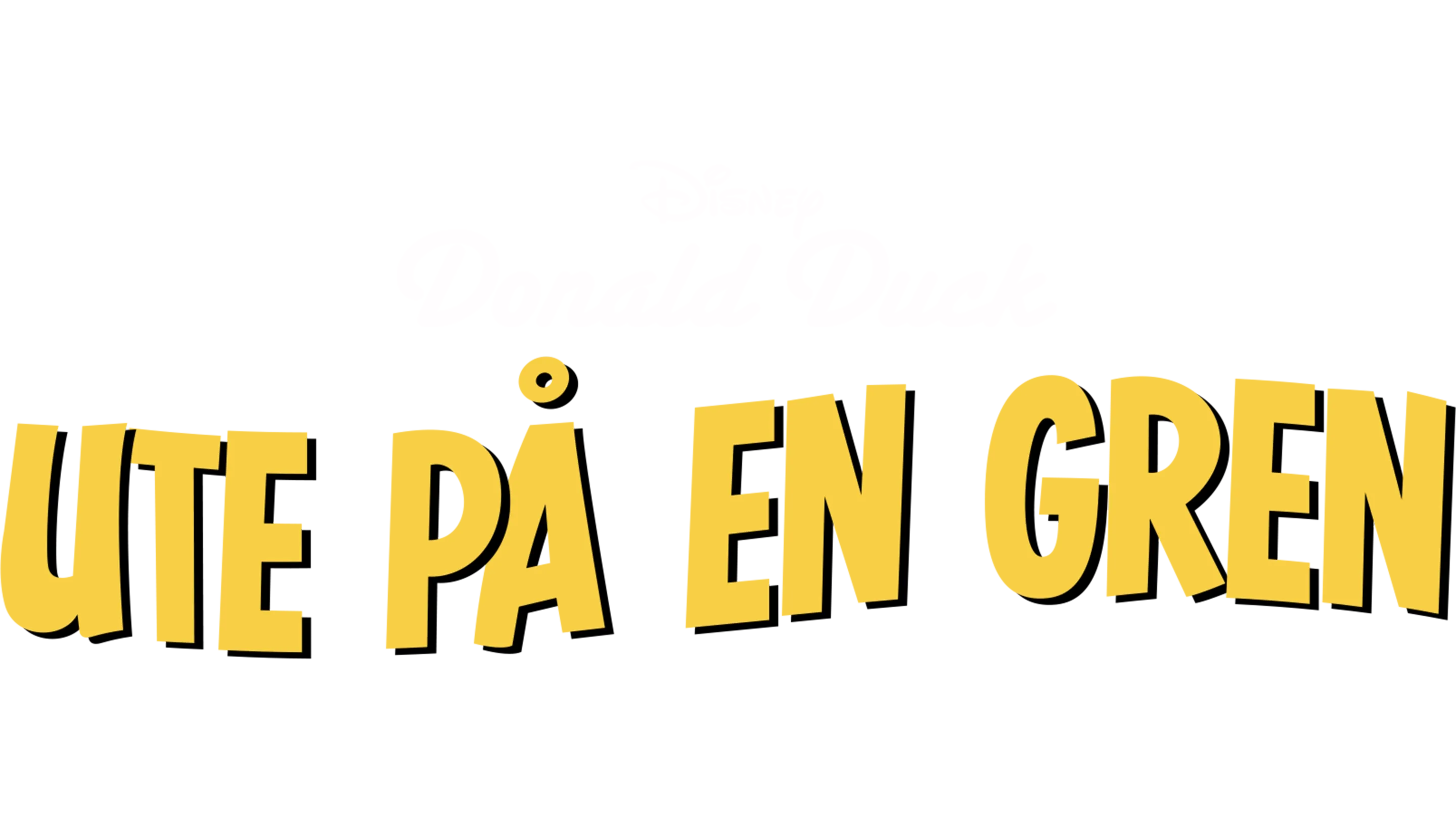 Ute på en gren